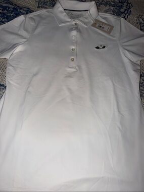 Peter Millar White Polo Shirt